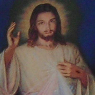 Image of Jesus, the Divine Mercy.