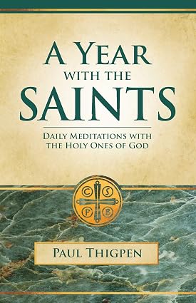 A Year With the Saints book cover