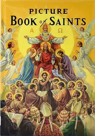 Image of the cover of The Picture Book of the Saints by Rev. Lawrence G. Lovasik, S.V.D.