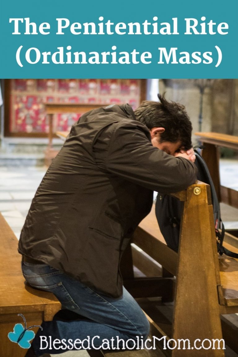 Penitential Rite Examples The Penitential Rite-a Prayer from the Ordinariate Mass - Blessed ...
